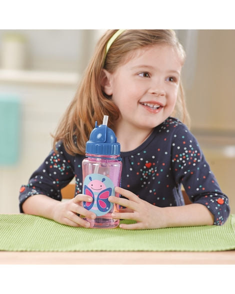 Skip Hop Sticla cu pai Zoo – Fluturas - gogobaby.ro