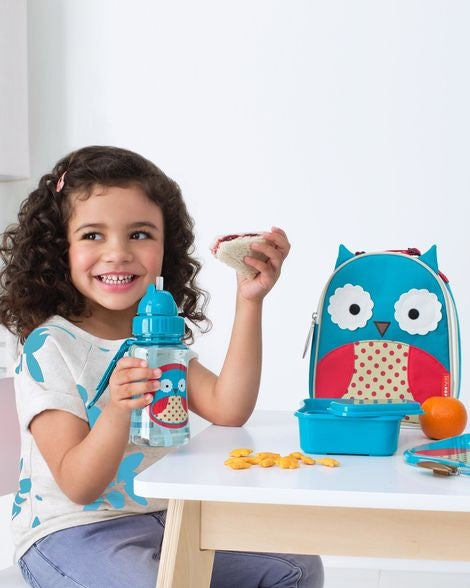 Skip Hop Sticla cu pai Zoo – Bufnita - gogobaby.ro