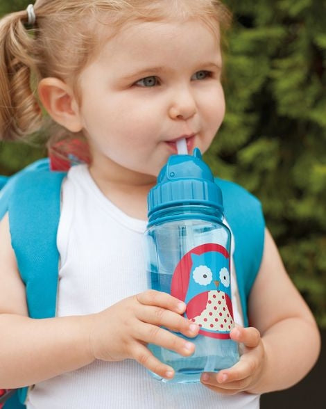 Skip Hop Sticla cu pai Zoo – Bufnita - gogobaby.ro