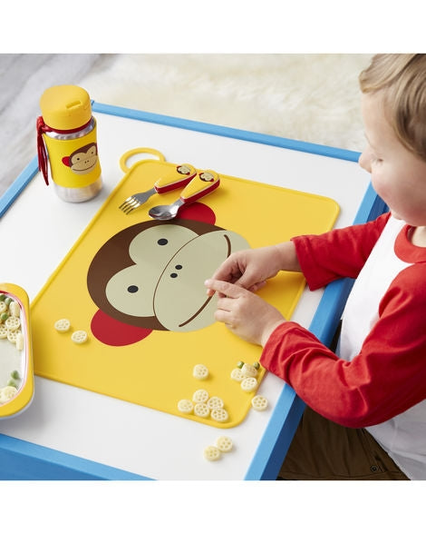 Skip Hop Suport Zoo Fold & Go din silicon - Maimutica - gogobaby.ro