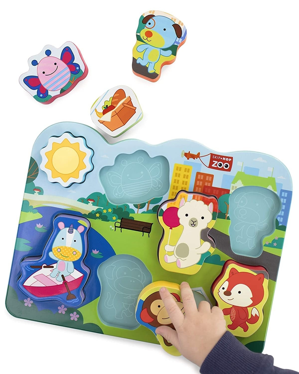 Skip Hop Puzzle Zoo Park Pals