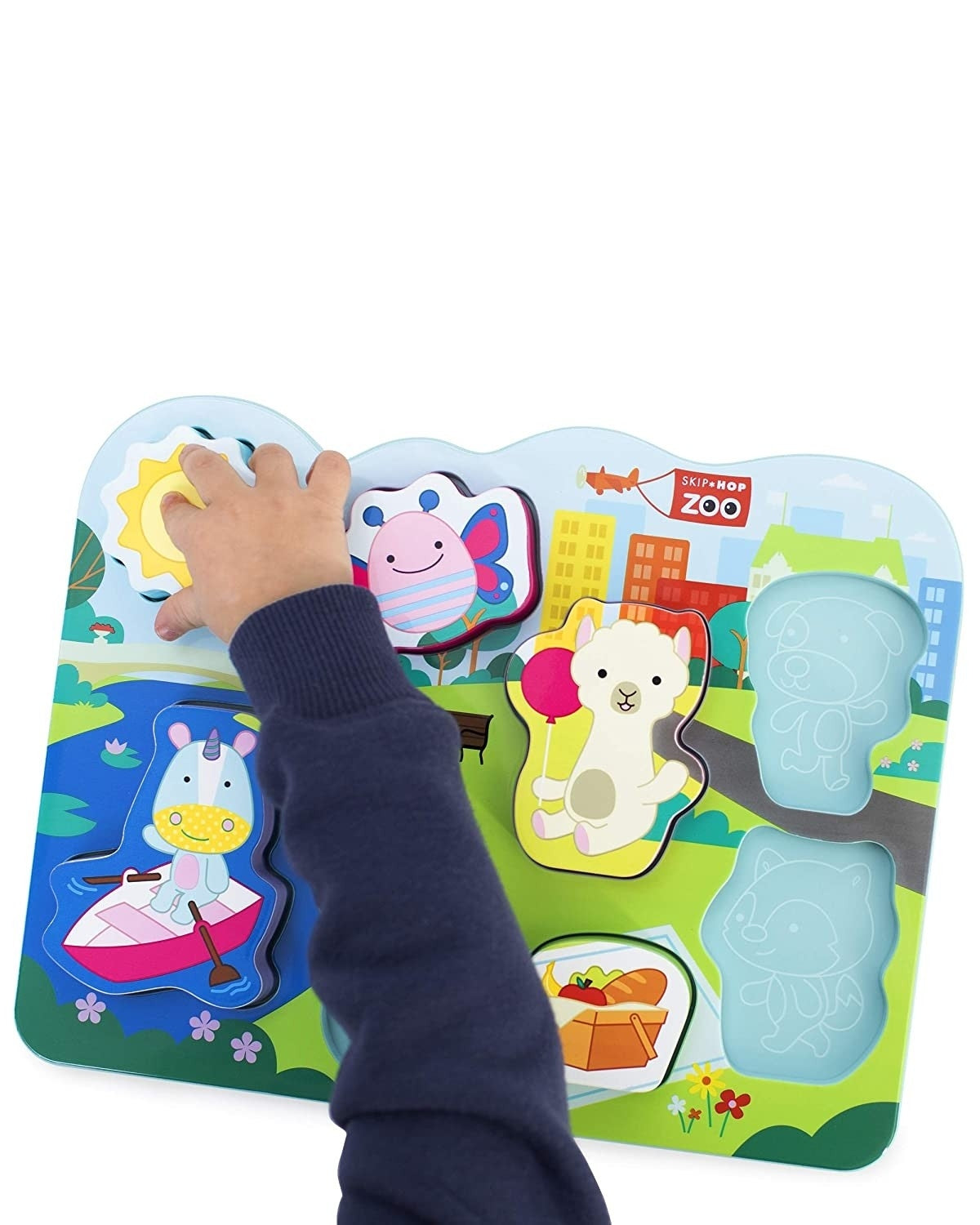 Skip Hop Puzzle Zoo Park Pals