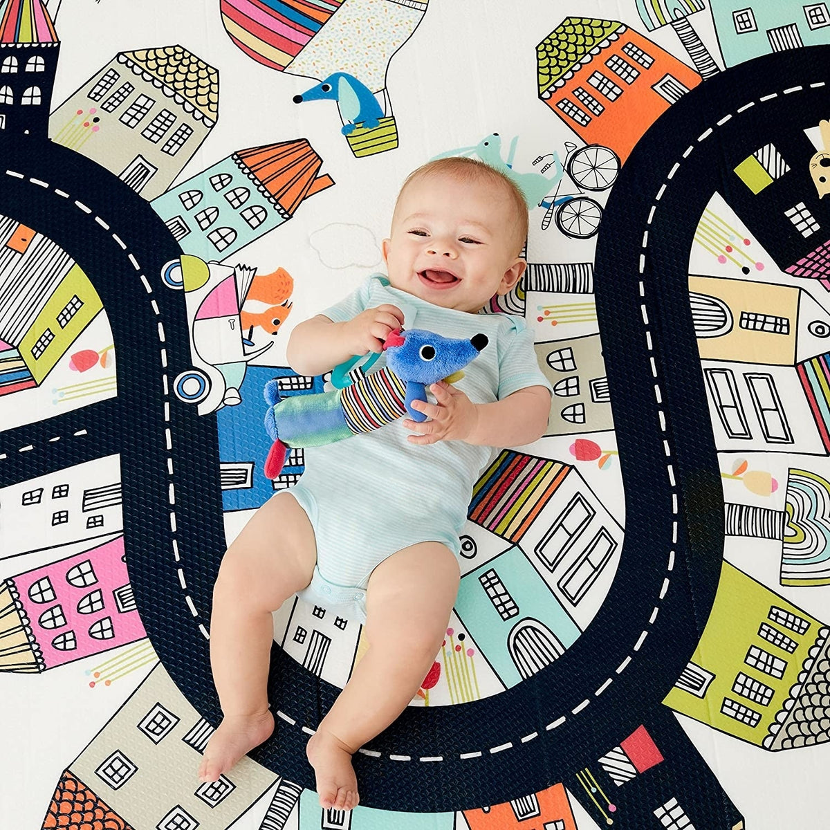 Skip Hop Salteluta reversibila - Vibrant Village - gogobaby.ro