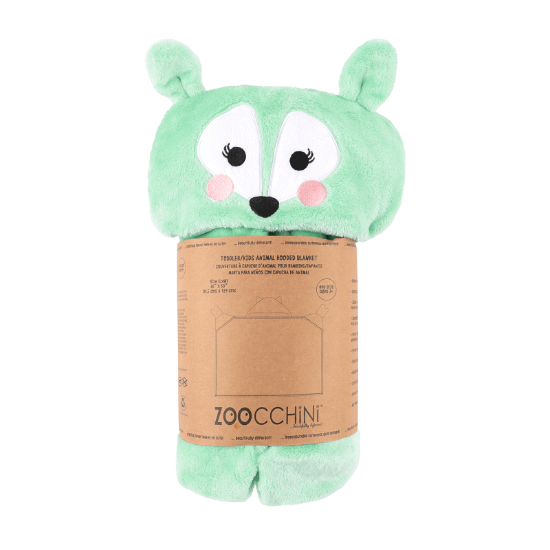 Paturica cu gluga. Zoocchini, 91.5x127 cm, Fawn