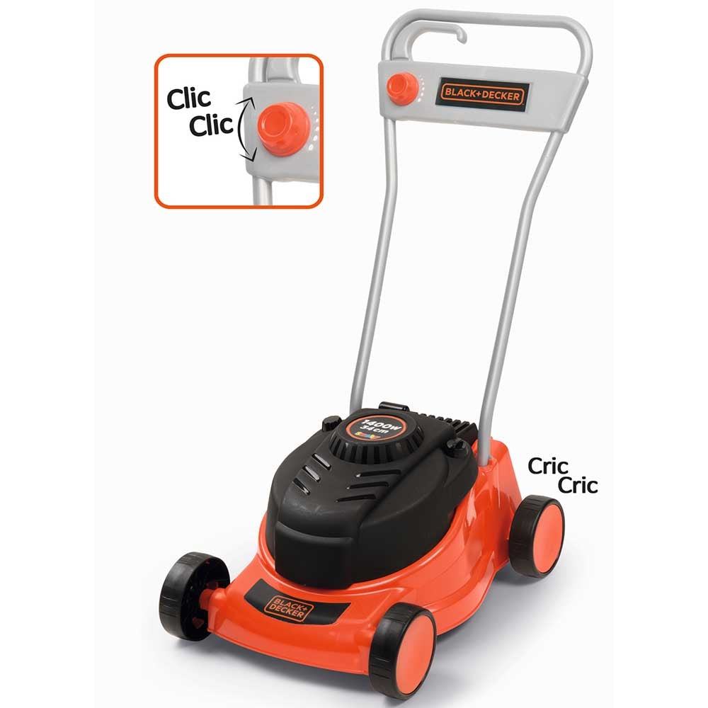 Jucarie Smoby Masina de tuns iarba Black & Decker - gogobaby.ro