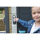 Sonerie electronica pentru casuta copii Smoby Doorbell gri