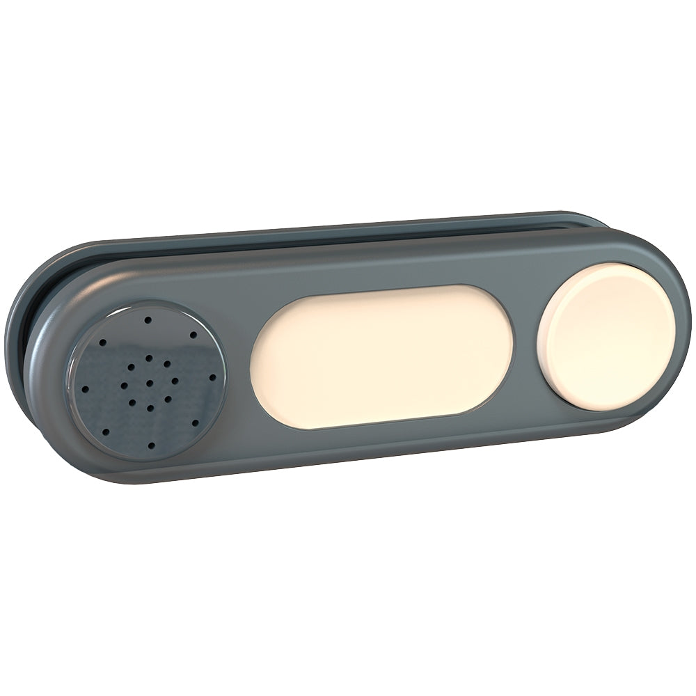 Sonerie electronica pentru casuta copii Smoby Doorbell gri - gogobaby.ro