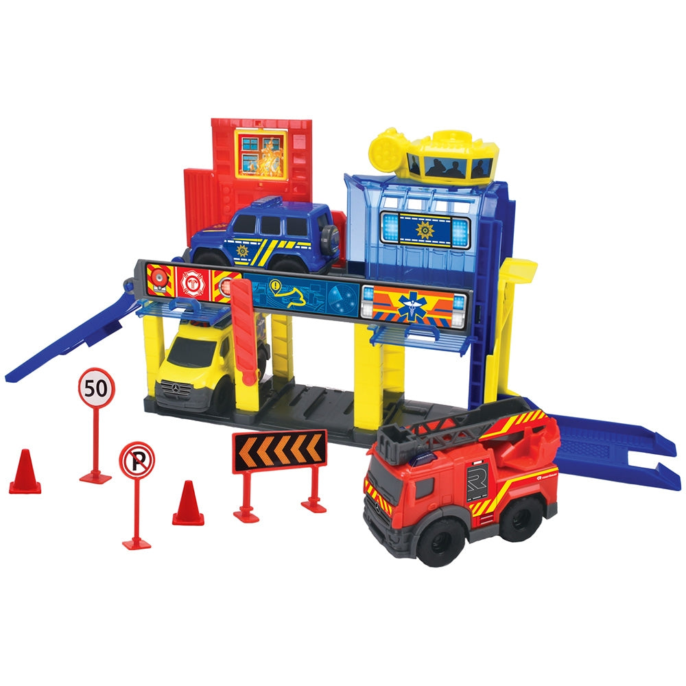 Statie de salvare Dickie Toys Micro SOS Station - gogobaby.ro