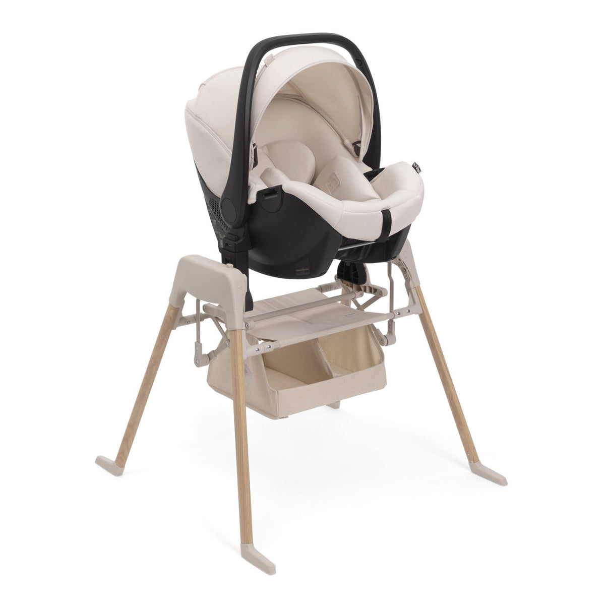 Suport electronic cu sistem de leganare Chicco E-Lullaglide, (compatibil scoica Kory Plus, landou si sezut carucior sport Bellagio), Natural, 0 luni+ - gogobaby.ro