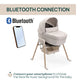 Suport electronic cu sistem de leganare Chicco E-Lullaglide, (compatibil scoica Kory Plus, landou si sezut carucior sport Bellagio), Natural, 0 luni+