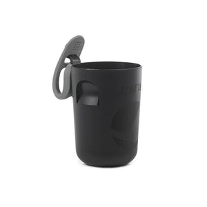 Suport pentru carucior, Jane, Universal, Pentru biberon/sticla, 15 x 5 x 21 cm, Negru