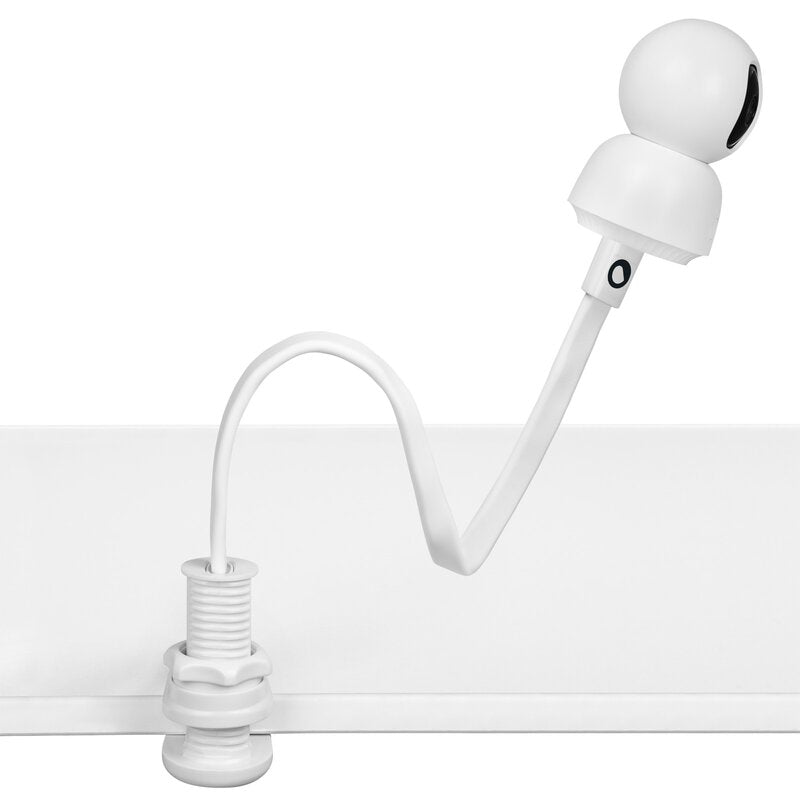 Suport pentru monitor, Lionelo, Flexi, Lungimea 56.5 cm , Flexibil, Compatibil cu Babyline 3.2, Babyline View, Babyline 8.2, Babyline 8.3, Alb - gogobaby.ro