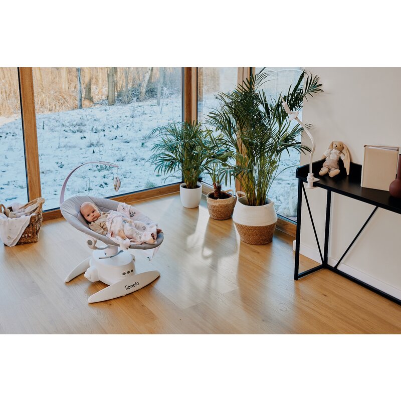 Suport pentru monitor, Lionelo, Flexi, Lungimea 56.5 cm , Flexibil, Compatibil cu Babyline 3.2, Babyline View, Babyline 8.2, Babyline 8.3, Alb - gogobaby.ro
