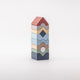 Jucarie din lemn Cubika, Set Constructii Turn - 10 piese