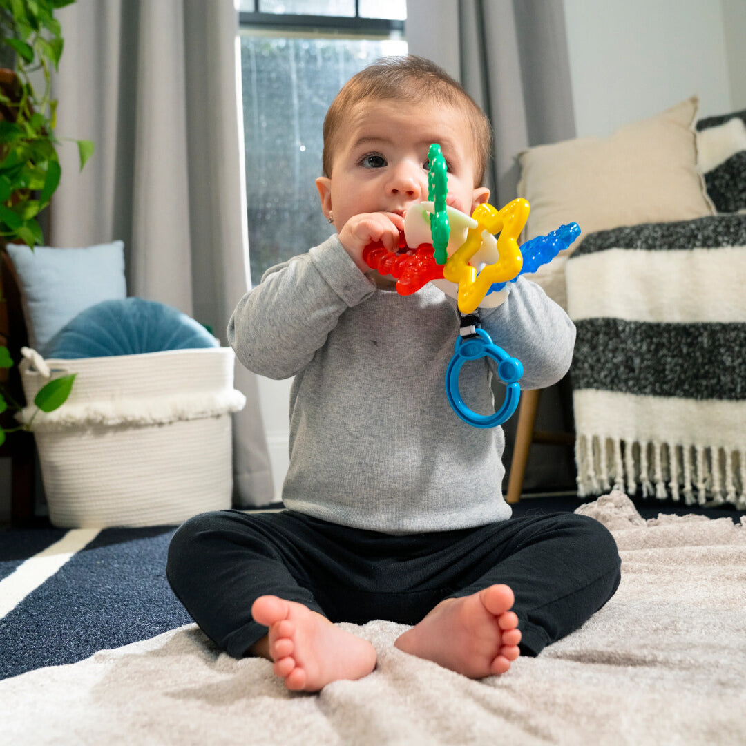 Baby Einstein - Jucarie de Dentitie Ocean Explorers Sea of Sensory - gogobaby.ro