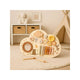 Tablita cu activitati, Baby Mix, Cu animale, Din lemn