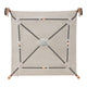 Tarc de joaca copii, Lionelo, Bonnie, Pana la 15 kg, 100 x 100 cm, Pliere compacta, Include geanta de transport, Din plasa, Cu intrare laterala cu fermoar, Cu roti, Cu salteluta din spuma, Conform cu EN12227, Bej