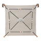 Tarc de joaca copii, Lionelo, Bonnie, Pana la 15 kg, 100 x 100 cm, Pliere compacta, Include geanta de transport, Din plasa, Cu intrare laterala cu fermoar, Cu roti, Cu salteluta din spuma, Conform cu EN12227, Bej