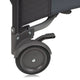 Tarc de joaca copii, Lionelo, Bonnie, Pana la 15 kg, 100 x 100 cm, Pliere compacta, Include geanta de transport, Din plasa, Cu intrare laterala cu fermoar, Cu roti, Cu salteluta din spuma, Conform cu EN12227, Gri inchis