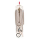 Tarc de joaca copii, Lionelo, Bonnie, Pana la 15 kg, 100 x 100 cm, Pliere compacta, Include geanta de transport, Din plasa, Cu intrare laterala cu fermoar, Cu roti, Cu salteluta din spuma, Conform cu EN12227, Bej