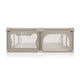 Tarc de joaca copii, Lionelo, Willow XL,180 x 200 cm, Pliere compacta, Include geanta de transport, Din plasa, Cu doua intrari laterale si fermoar, Cu ventuze pentru stabilitate, Conform cu EN 12227:2010, Bej