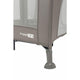 Tarc de joaca, FreeON, Patrat, Pliabil, Intrare cu fermoar, Laterale din plasa, 93x93x87 cm, Pana la 15 kg, 6 luni+, Gri