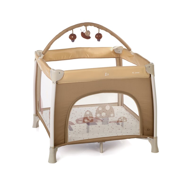 Tarc de joaca, Jane, Travel Fun, Cu arcada cu jucarii, Geanta de transport, 98x101x80 cm, Sesame - gogobaby.ro