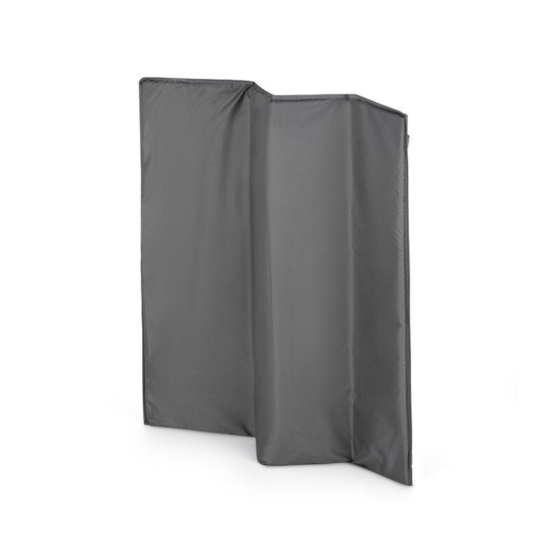 Tarc pliant, Petite&Mars, Nook, 90 x 90 cm, Pliere compacta, Include geanta de transport, Intrare laterala, Pereti din plasa, Structura stabila, Pana la 15 kg, 0 luni+, Gri