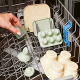 Babymoov - Set recipiente din silicon si feeder pentru bebelusi