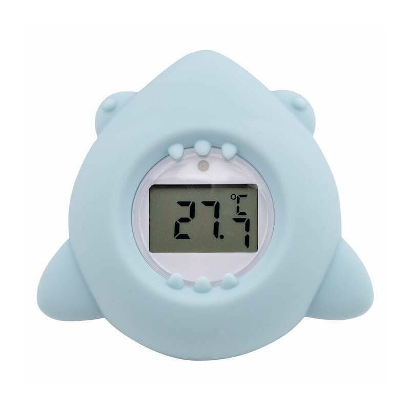 Termometru digital, FreeON, Shark, Multifunctional, Ecran usor de citit, BPA Free, 0 luni+, Blue - gogobaby.ro