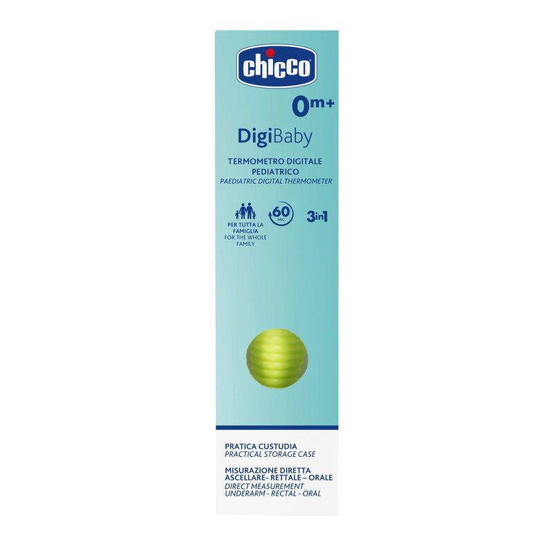 Termometru digital pentru copii Chicco DigiBaby 3 in 1, 0luni+ - gogobaby.ro