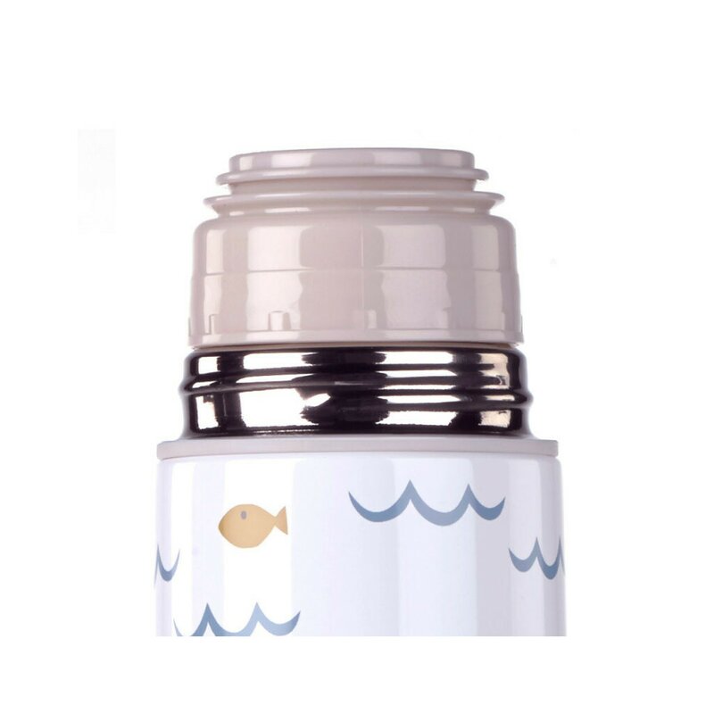 Termons pentru lichide, Jane, Din otel inoxidabil, 500 ml, Fara BPA, Lazuli Blue - gogobaby.ro