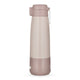 Termos inteligent cu incalzire, Lionelo, ThermUp Bottle, Incalzeste in 3.5 min, Mentine temperatura pana la 20 h, Constructie vidata cu 5 straturi, Capacitate 350 ml, USB-C, 5 setari de temperatura: 37-55°C, Roz nude