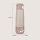Termos inteligent cu incalzire, Lionelo, ThermUp Bottle, Incalzeste in 3.5 min, Mentine temperatura pana la 20 h, Constructie vidata cu 5 straturi, Capacitate 350 ml, USB-C, 5 setari de temperatura: 37-55°C, Roz nude