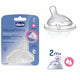 Tetina Chicco Natural Feeling, s., flux mediu, 2luni+
