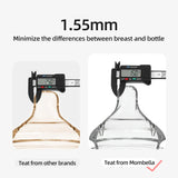 Tetină Biberon Classic Anti-colici Mombella, Flux Rapid (L), 6 Luni +