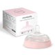 Tetină Anti-colici din silicon Mombella Breast Like, Flux Mediu (Mărimea M) - Old Rose