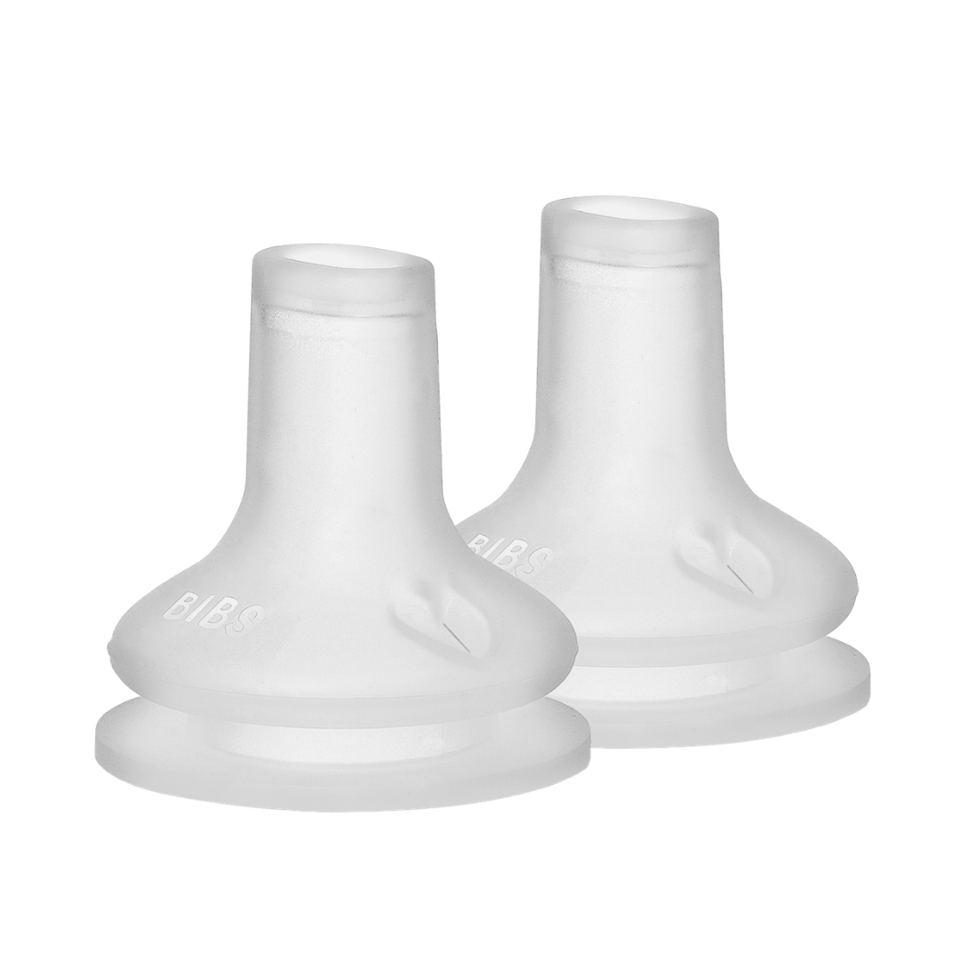 BIBS - Set 2 tetine din silicon pentru biberon tip Sippy Cup - gogobaby.ro