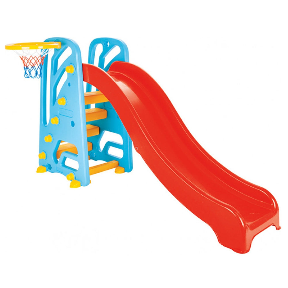Tobogan Pilsan Wavy Slide cu cos baschet - gogobaby.ro