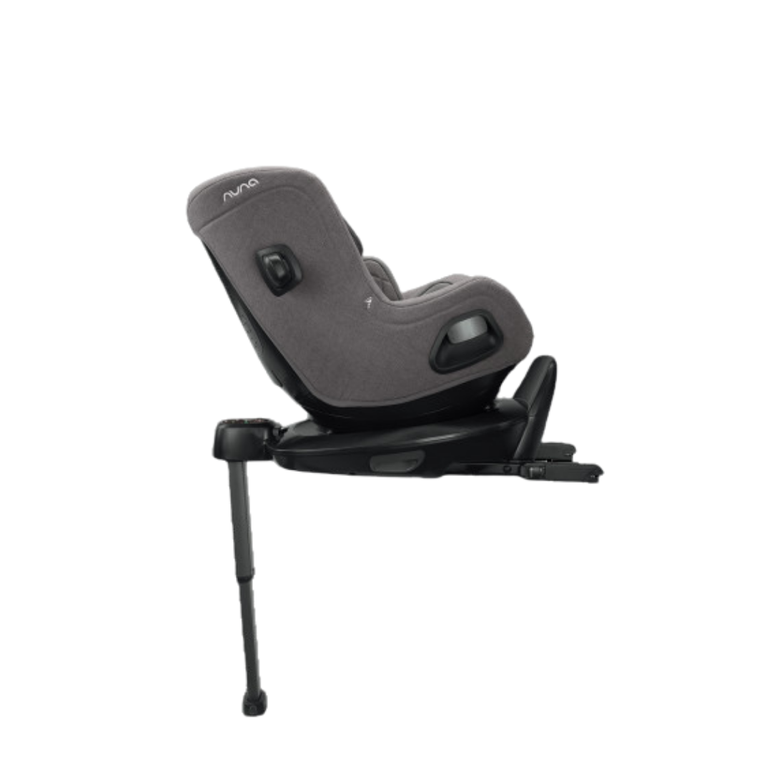 Nuna - Set Scaun auto rotativ i-Size TODL next Granite, 40-105 cm + Baza isofix BASE next i-Size pentru TODL next, testat ADAC
