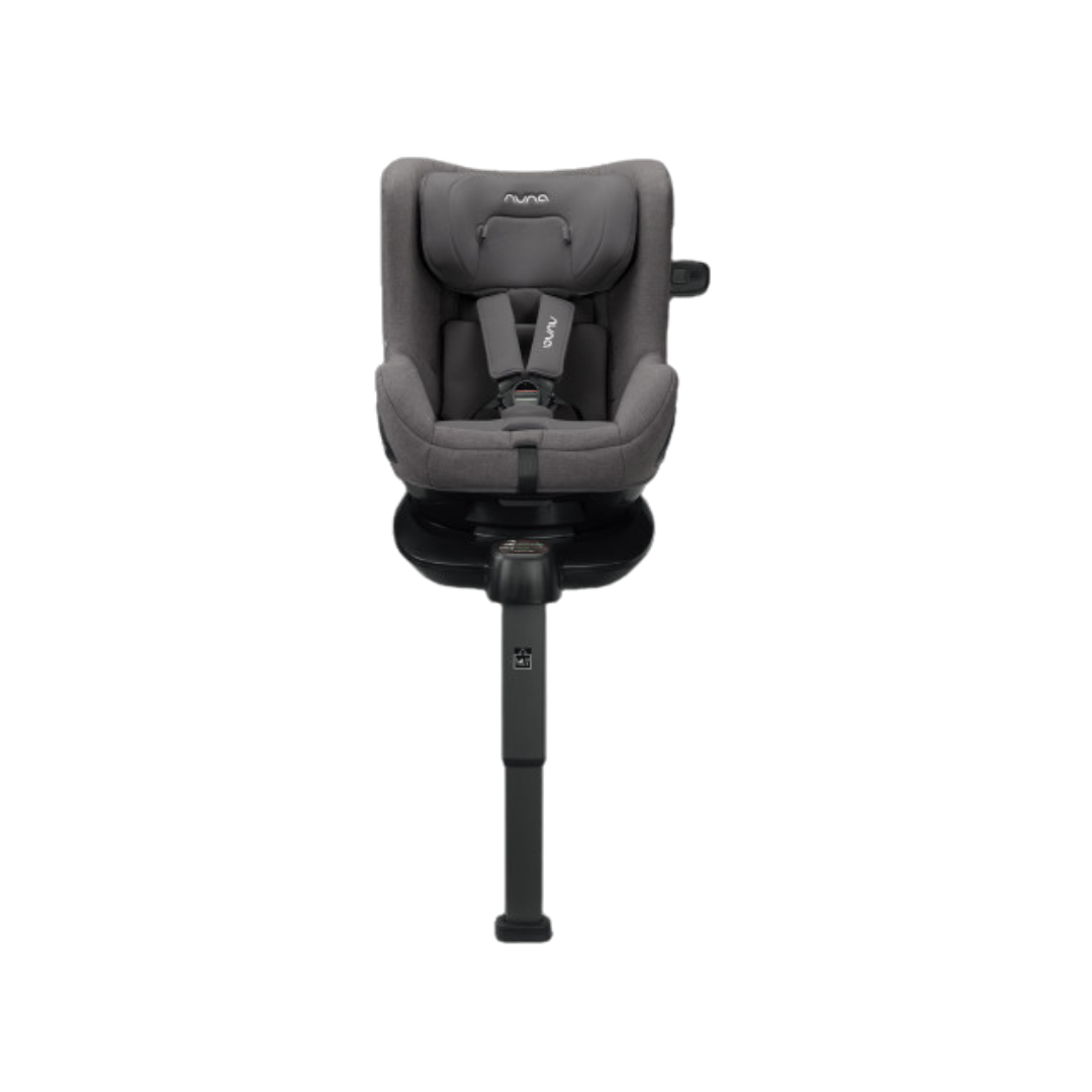 Nuna - Set Scaun auto rotativ i-Size TODL next Granite, 40-105 cm + Baza isofix BASE next i-Size pentru TODL next, testat ADAC