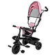 Tricicleta copii, Free2Move, cu sezut rotativ 360 grade, Reglabil, Roti EVA, Mecanism de pedalare libera, Suport picioare, Pink Black, Resigilat