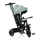 Tricicleta copii, Lionelo, Berry, 2 in 1, Multifunctionala, Suport picioare, Control al directiei, Scaun reversibil, Rotire 360 grade, Functie de roata libera, Utilizare pana la 5 ani, Constructie din otel, Conform cu standardul EN71, Verde