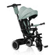 Tricicleta copii, Lionelo, Berry, 2 in 1, Multifunctionala, Suport picioare, Control al directiei, Scaun reversibil, Rotire 360 grade, Functie de roata libera, Utilizare pana la 5 ani, Constructie din otel, Conform cu standardul EN71, Verde