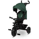 Tricicleta copii, Lionelo, Haari, Ultrapliabila, Multifunctionala, Suport picioare, Control al directiei, Scaun reversibil, Rotire 360 grade, Conform cu standardul european de securitate EN71, Verde