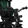 Tricicleta copii, Lionelo, Haari, Ultrapliabila, Multifunctionala, Suport picioare, Control al directiei, Scaun reversibil, Rotire 360 grade, Conform cu standardul european de securitate EN71, Verde - gogobaby.ro