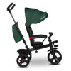 Tricicleta copii, Lionelo, Haari, Ultrapliabila, Multifunctionala, Suport picioare, Control al directiei, Scaun reversibil, Rotire 360 grade, Conform cu standardul european de securitate EN71, Verde - gogobaby.ro