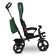 Tricicleta copii, Lionelo, Haari, Ultrapliabila, Multifunctionala, Suport picioare, Control al directiei, Scaun reversibil, Rotire 360 grade, Conform cu standardul european de securitate EN71, Verde