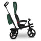 Tricicleta copii, Lionelo, Haari, Ultrapliabila, Multifunctionala, Suport picioare, Control al directiei, Scaun reversibil, Rotire 360 grade, Conform cu standardul european de securitate EN71, Verde