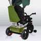 Tricicleta copii, Lionelo, Haari, Ultrapliabila, Multifunctionala, Suport picioare, Control al directiei, Scaun reversibil, Rotire 360 grade, Conform cu standardul european de securitate EN71, Verde